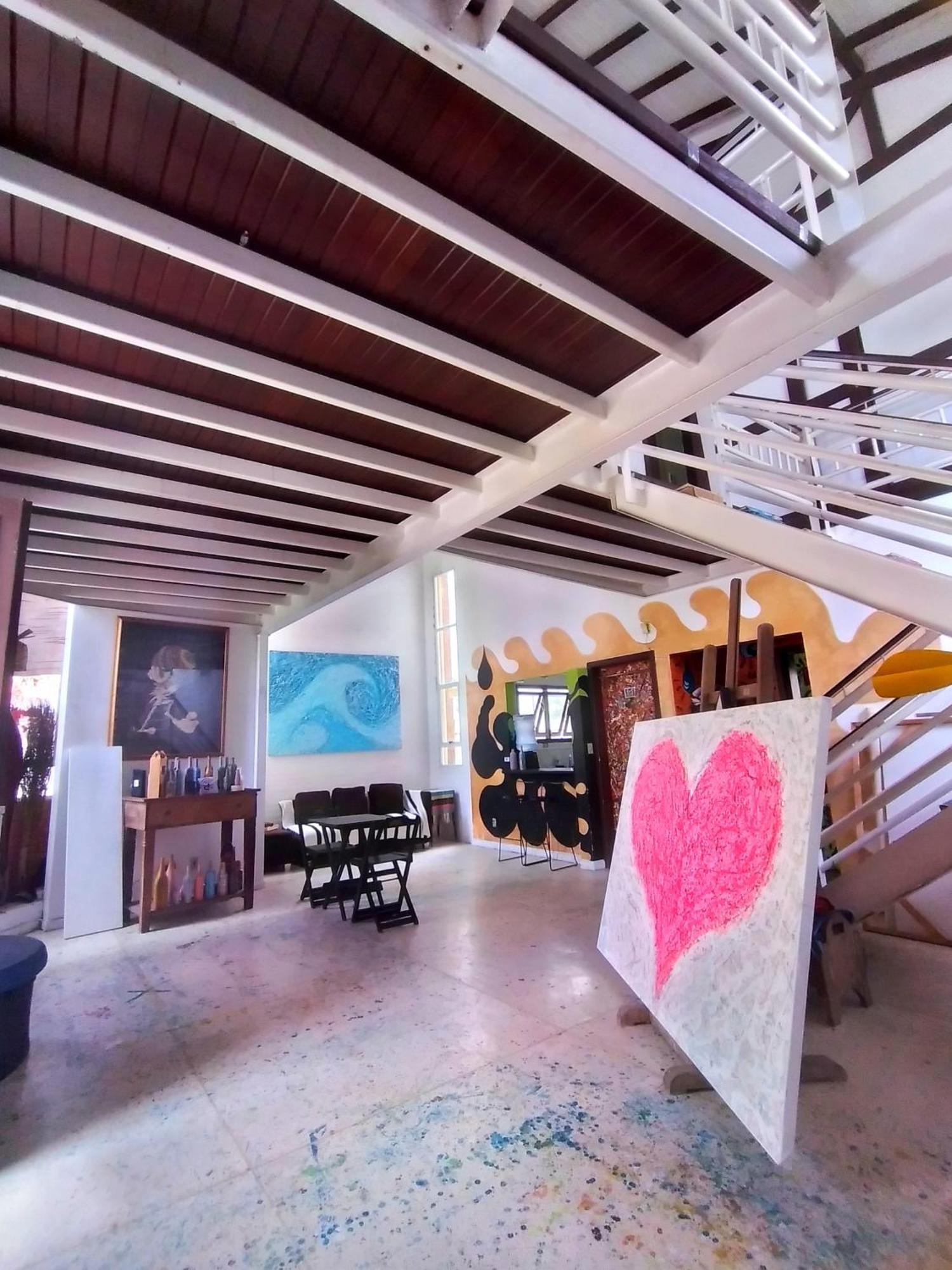 Loft-Atelier 100M Praia Florianópolis Dış mekan fotoğraf